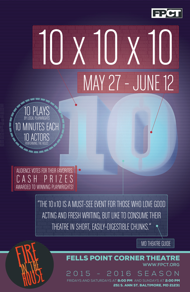 10x10x10 poster